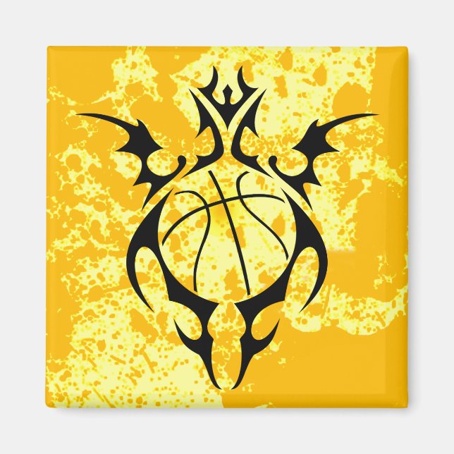 Basketboll. Magnet (Framsidan)