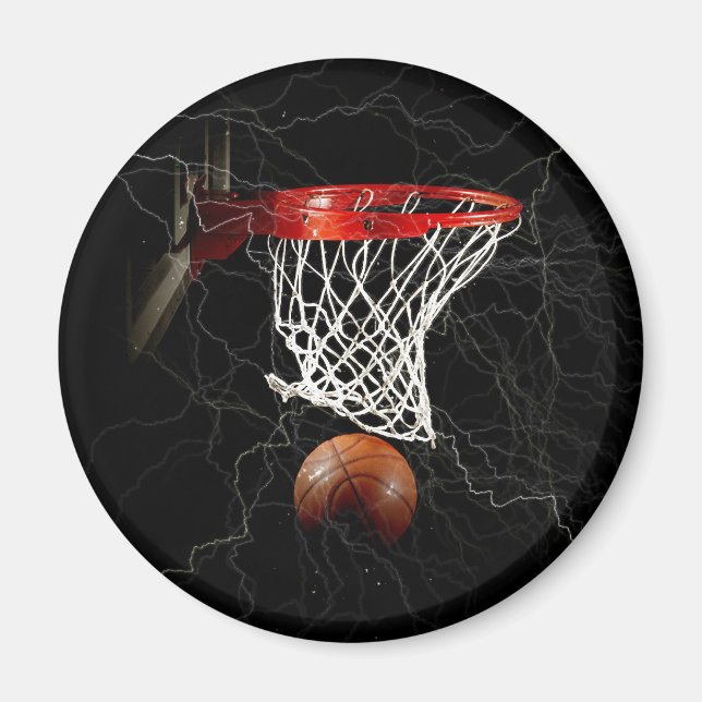 Basketboll Magnet (Framsidan)