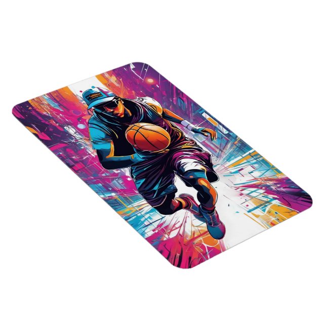 Basketboll Magnet (Högersidan)