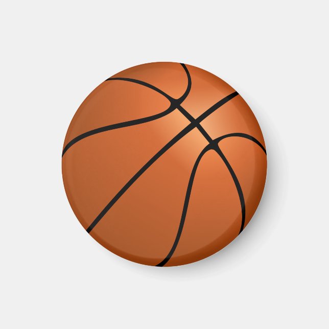 Basketboll Magnet (Framsidan)