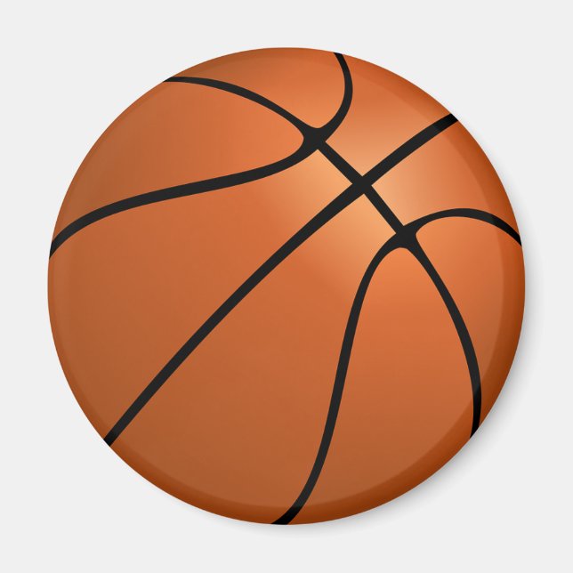 Basketboll Magnet (Framsidan)