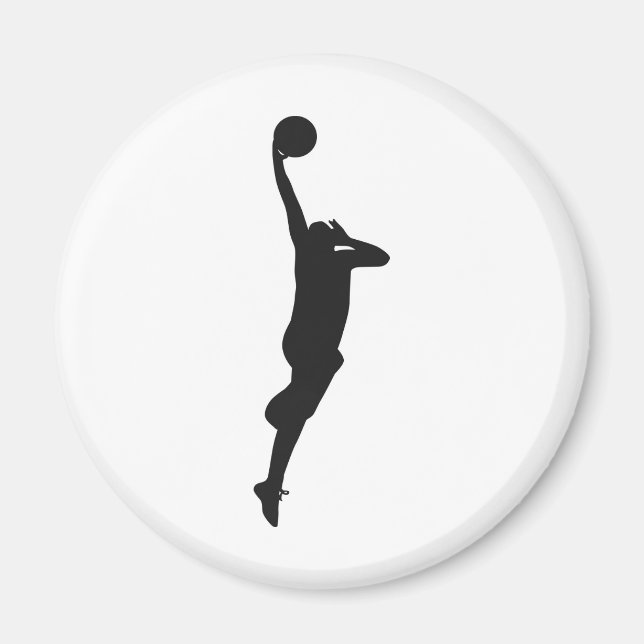 Basketboll Magnet (Framsidan)