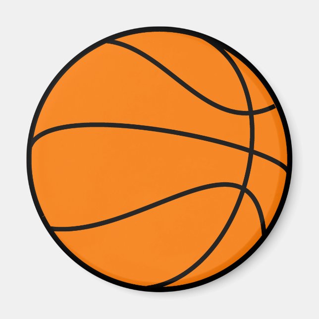 Basketboll Magnet (Framsidan)