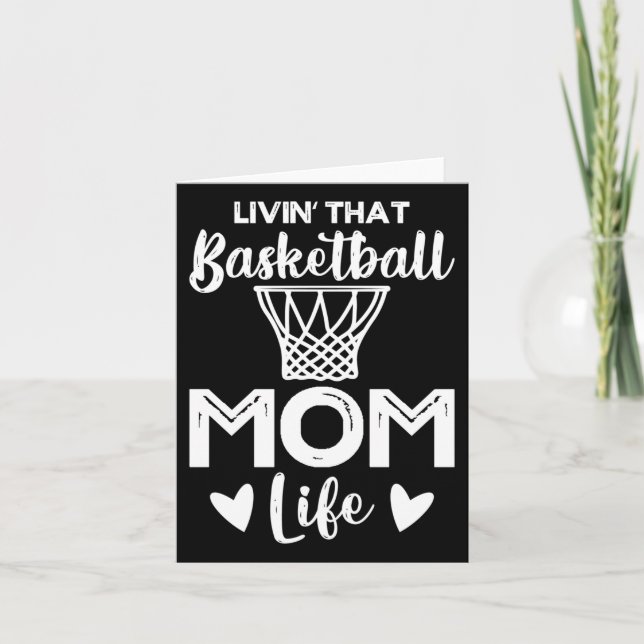 Basketboll Mamma 6 Kort (Framsida)