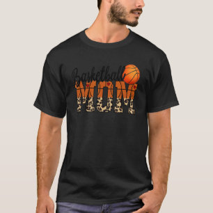 Basketboll Mamma Kärlek för att se mitt barn spela T Shirt