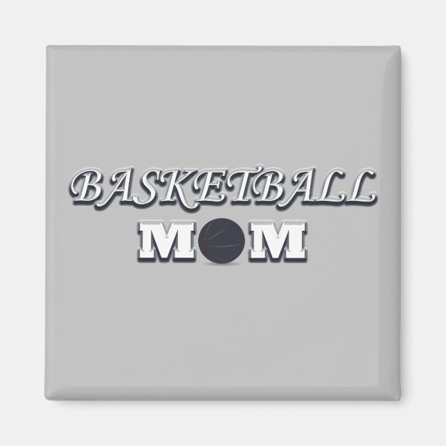 basketboll mamma magnet (Framsidan)