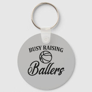 Basketboll Mamma Pappa Nyckelring