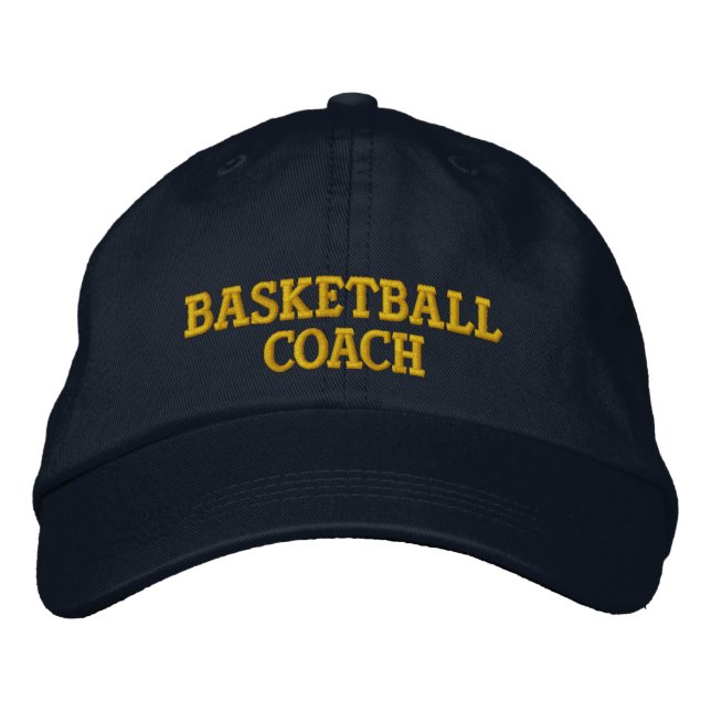 Basketboll med broderade socklar broderad keps (Framsida)