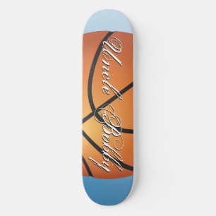 Basketboll 🏀 Monogram budget Speciell Mini Skateboard Bräda 18,7 Cm