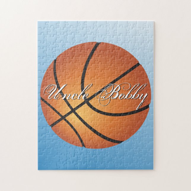 Basketboll 🏀 Monogram budget Speciell Pussel (Vertikal)