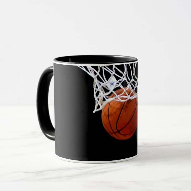 Basketboll Mugg (Framsida vänster)