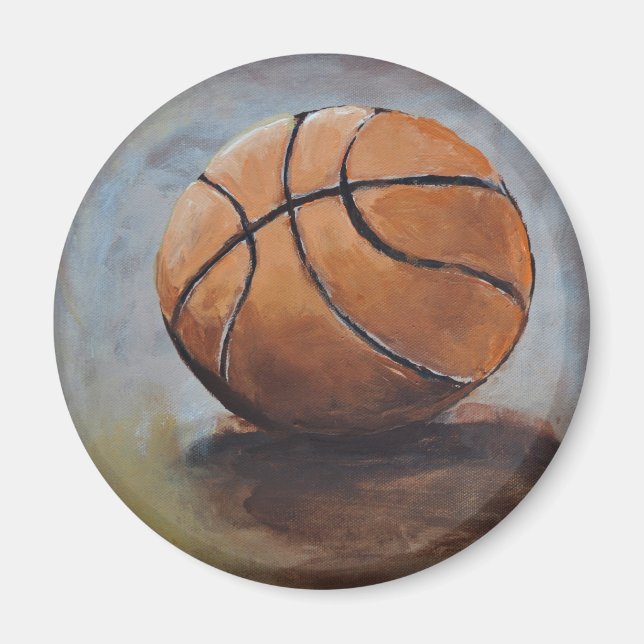 Basketboll nån? magnet (Framsidan)