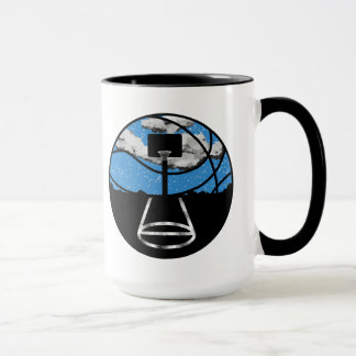 Basketboll Natt Himmel Mugg