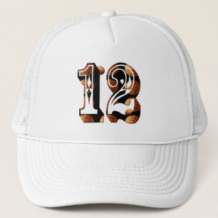Basketboll nummer 12 Bild Logotyp Keps