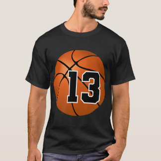 Basketboll nummer 13 t shirt