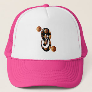 Basketboll nummer 3 Logotyp, Keps