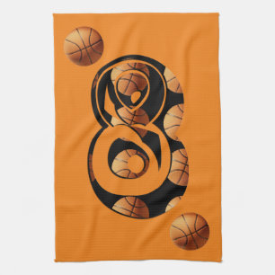 Basketboll nummer åtta, kökshandduk