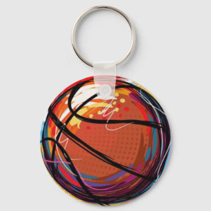 Basketboll - nyckelkedja nyckelring