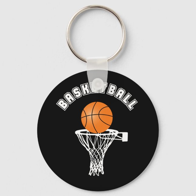 Basketboll Nyckelring (Framsida)