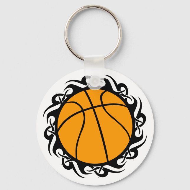 Basketboll. Nyckelring (Framsida)
