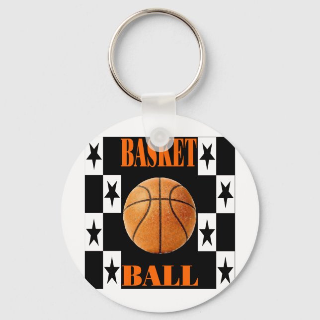 Basketboll Nyckelring (Framsida)