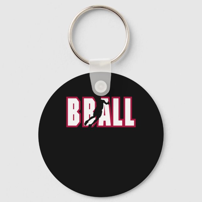 Basketboll Nyckelring (Framsida)