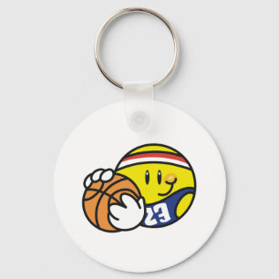Basketboll Nyckelring