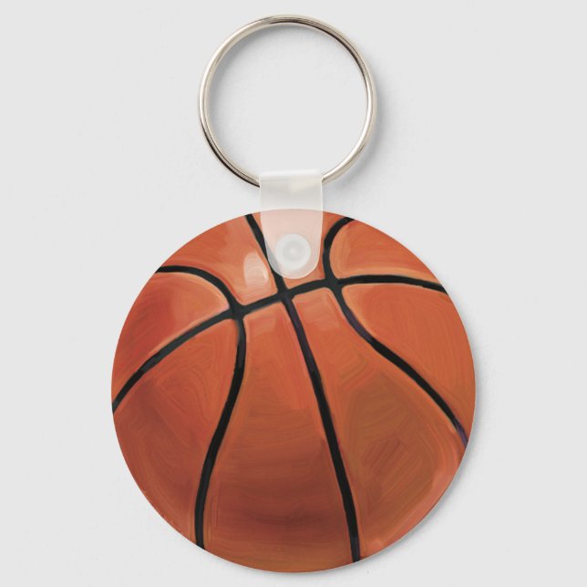 Basketboll Nyckelring (Framsida)