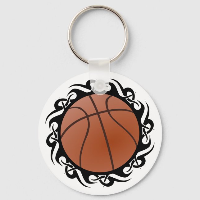Basketboll. Nyckelring (Framsida)