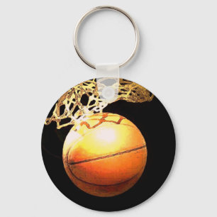 Basketboll Nyckelring