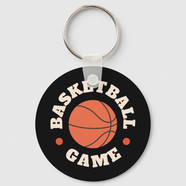 Basketboll Nyckelring (Framsida)
