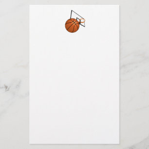 Basketboll och Ring Brevpapper
