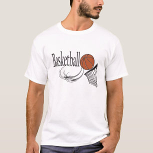 Basketboll och Ring Tee Shirt