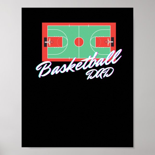 Basketboll Pappa 3 Poster (Framsidan)