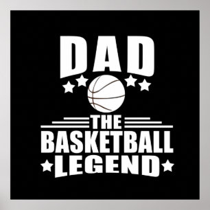 basketboll pappa, legenden poster