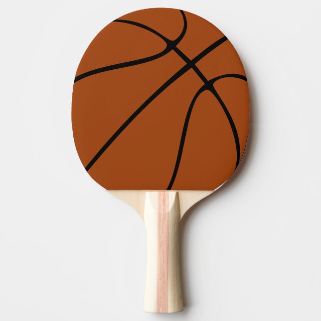 Basketboll Ping Pong Paddle Pingisracket (Framsidan)