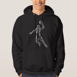 Basketboll Player Slam dunk Light Design Hoodie
