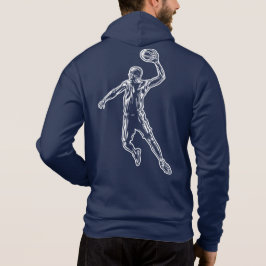 Basketboll Player Slam dunk Light Design T Shirt