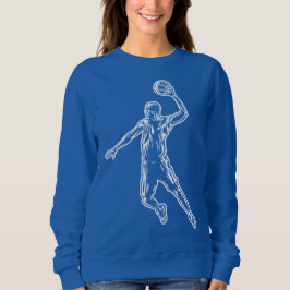 Basketboll Player Slam dunk Light Design T Shirt