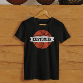 Basketboll Players & Coacher Anpassningsbar Team N T Shirt