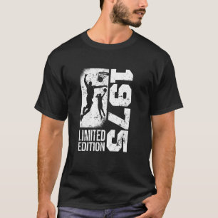 Basketboll-Players Vintage, född 1975, födelsedags T Shirt