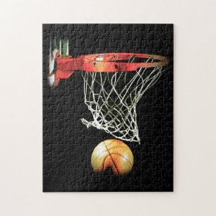 Basketboll - populär sportkonst pussel