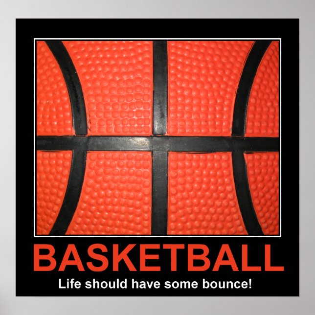 Basketboll Poster (Framsidan)