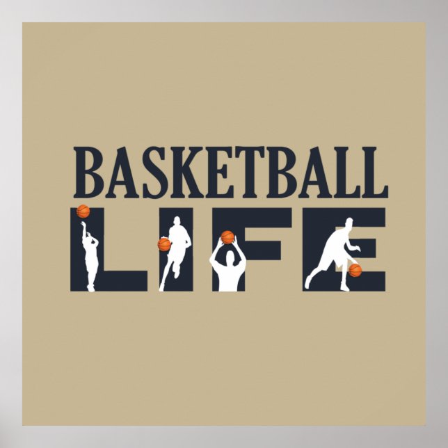 Basketboll Poster (Framsidan)