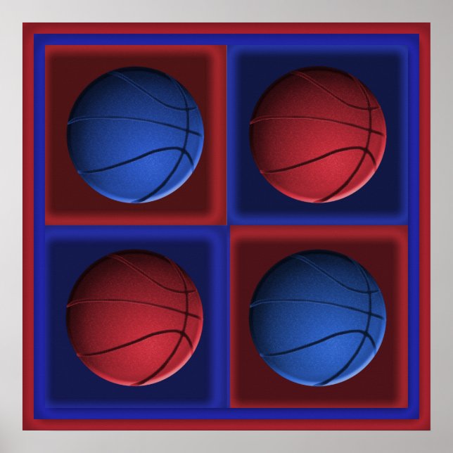 Basketboll Poster (Framsidan)