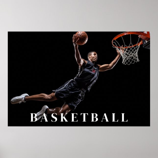 Basketboll Poster (Framsidan)