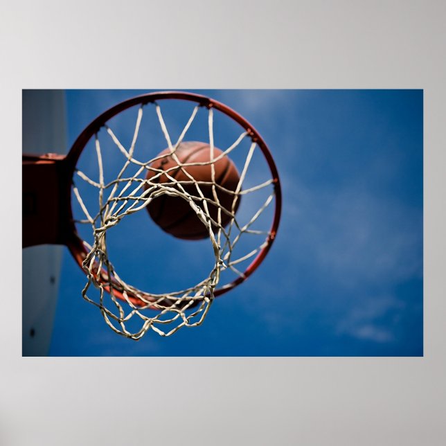 Basketboll Poster (Framsidan)