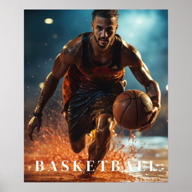 Basketboll Poster (Framsidan)
