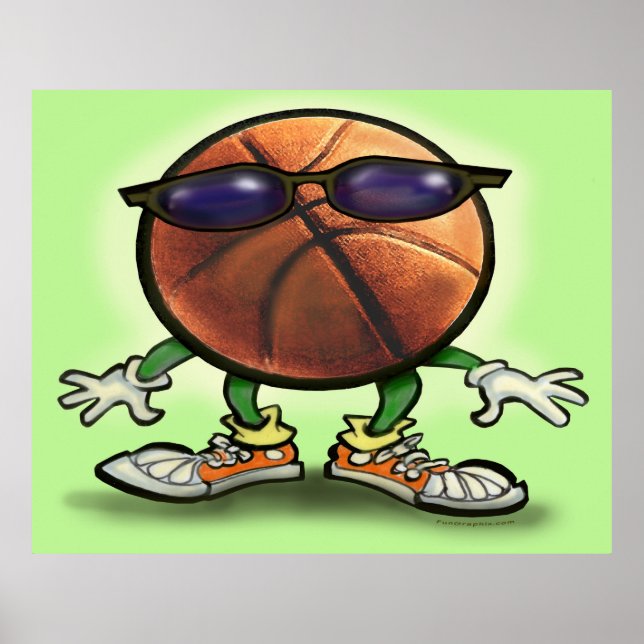 Basketboll Poster (Framsidan)