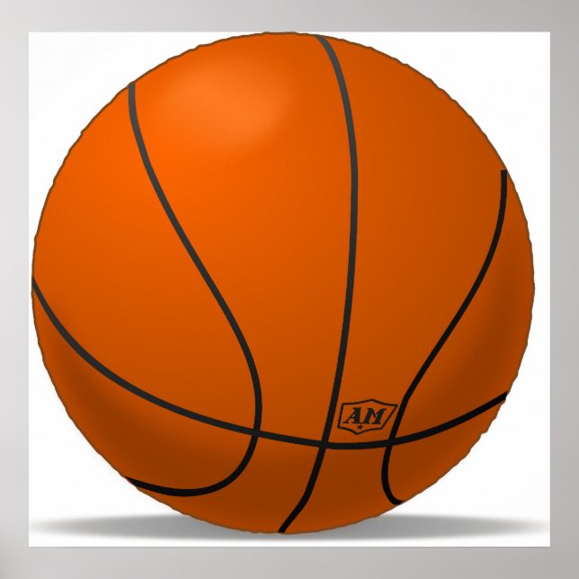 Basketboll Poster (Framsidan)